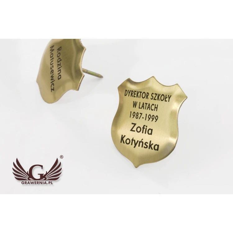 FLAGPOLE NAILS - brass