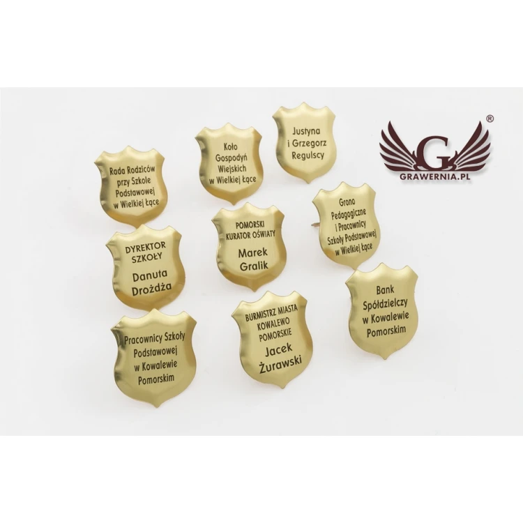 FLAGPOLE NAILS - brass