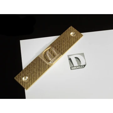HOT STAMPING - Die/Stamp for hot and cold logo embossing - die dimensions: 149x31mm - CNC
