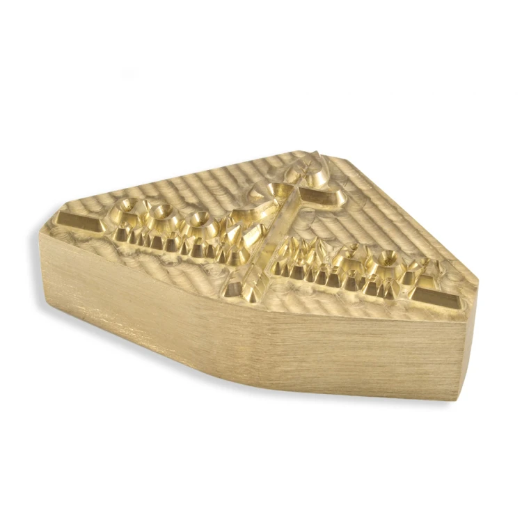 HOTSTAMP - Die / Stamp for hot and cold logo embossing - die dimensions: 56x35mm - CNC