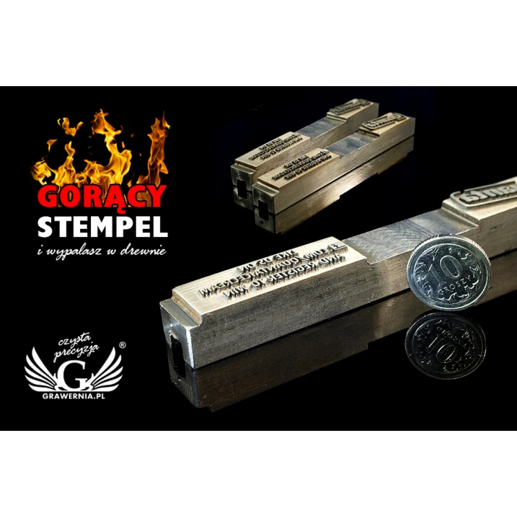 HOTSTAMP - Die / Steel Stamp for Hot Logo Embossing