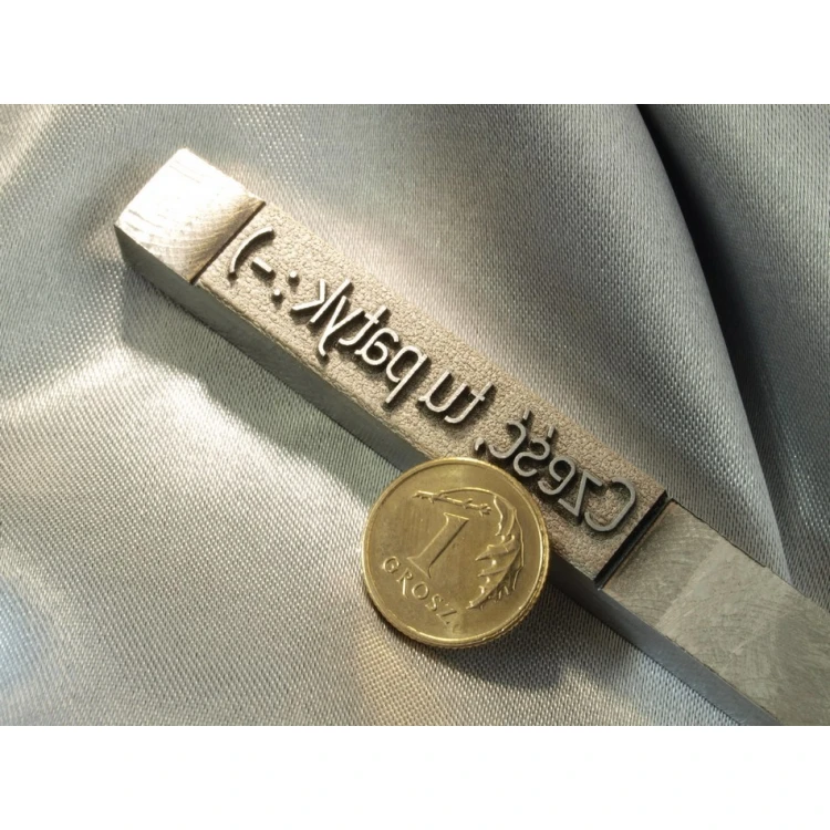 HOTSTAMP - Die / Steel Stamp for Hot Logo Embossing