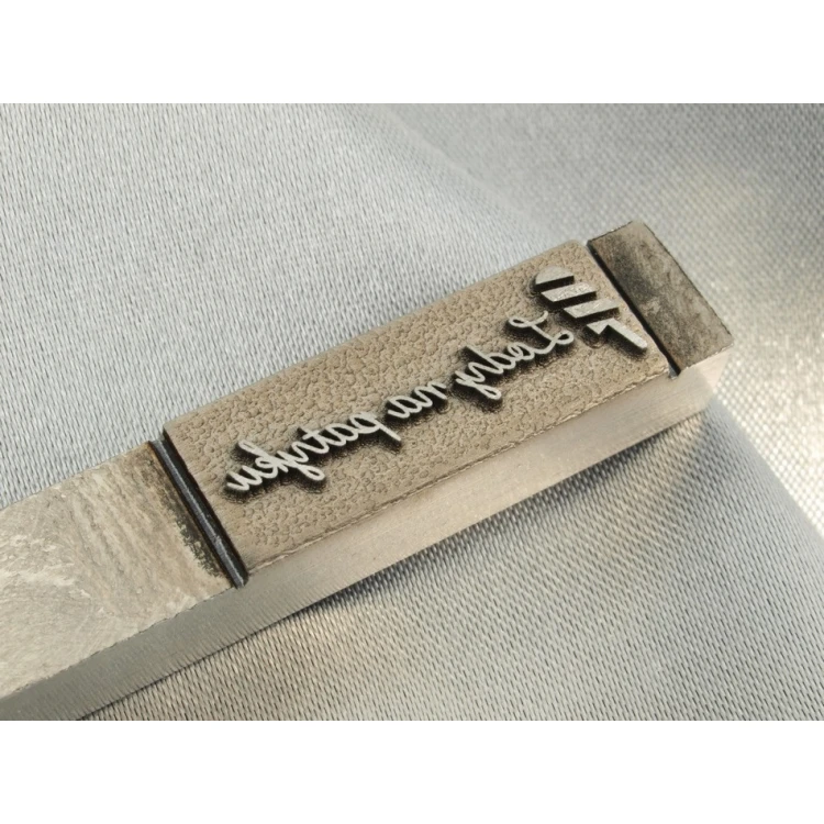 HOTSTAMP - Die / Steel Stamp for Hot Logo Embossing