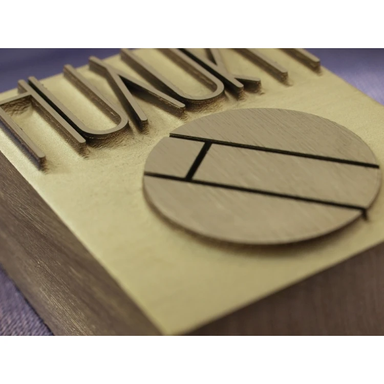 HOTSTAMP - Brass Die / Stamp for Hot Logo Embossing - dimensions: 30x25mm