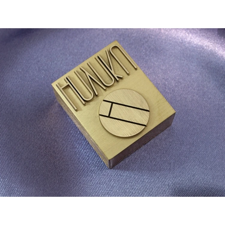 HOTSTAMP - Brass Die / Stamp for Hot Logo Embossing - dimensions: 30x25mm