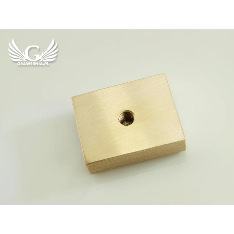 HOTSTAMP - Die / Stamp for hot embossing logo in wood - dimensions: 45x35mm