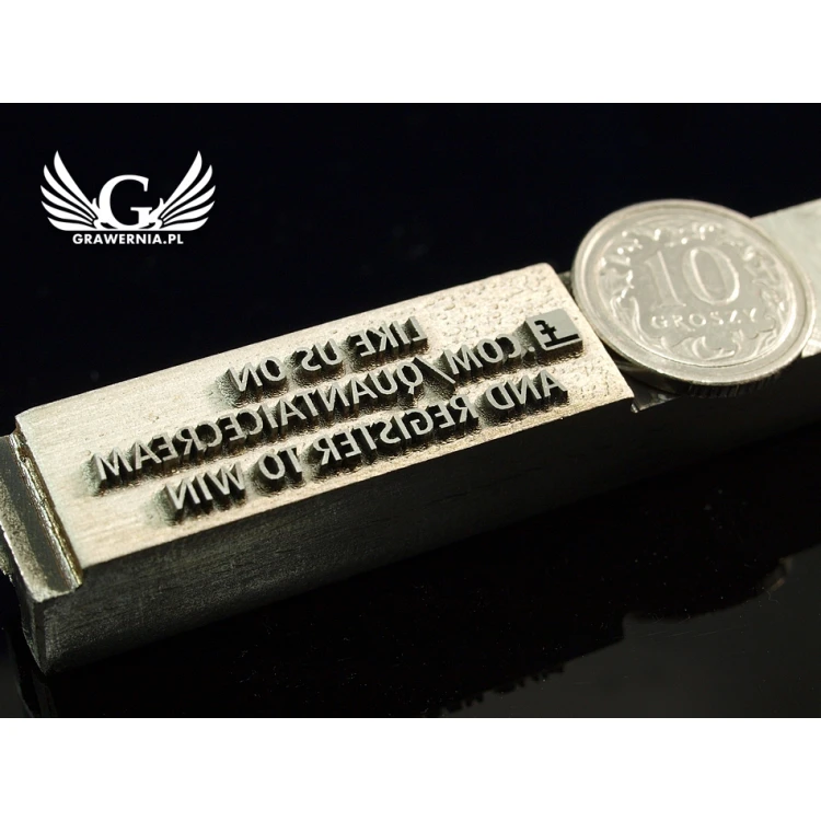 HOTSTAMP - Die / Steel Stamp for Hot Logo Embossing