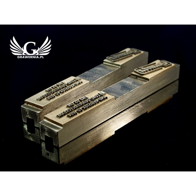 HOTSTAMP - Die / Steel Stamp for Hot Logo Embossing