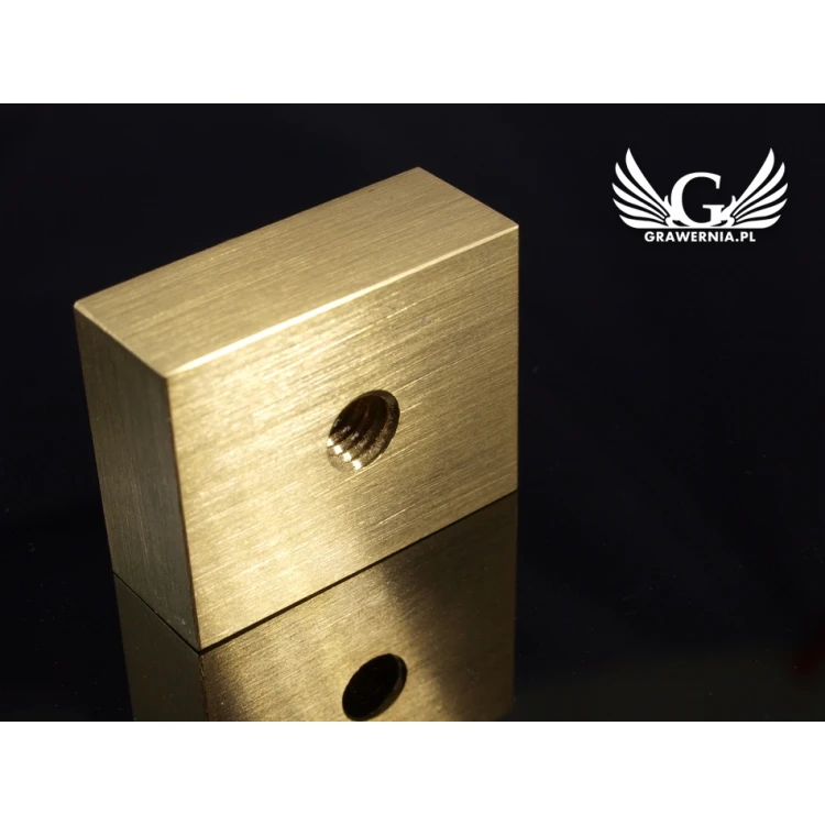 HOTSTAMP - Die / Stamp for hot and cold logo embossing - die dimensions: 34x27mm