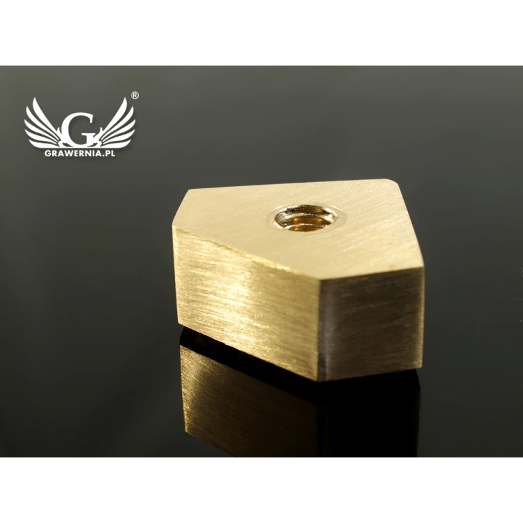 HOTSTAMP - Die / Stamp for hot and cold logo embossing - die dimensions: 32x25mm - CNC