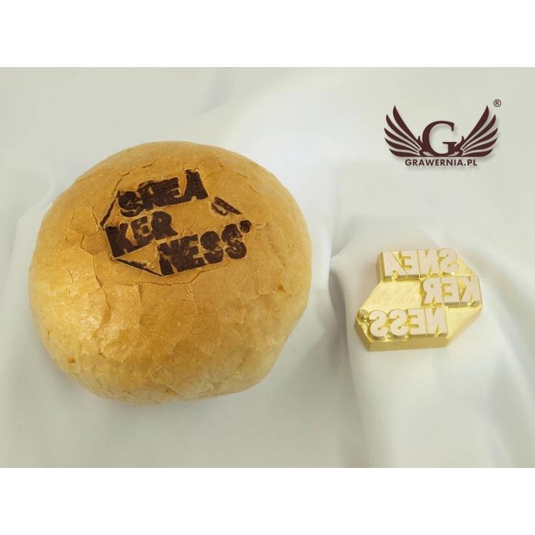 Hot Stamp for Hot and Cold Logo Embossing - Die Dimensions: 56.9x43mm - CNC