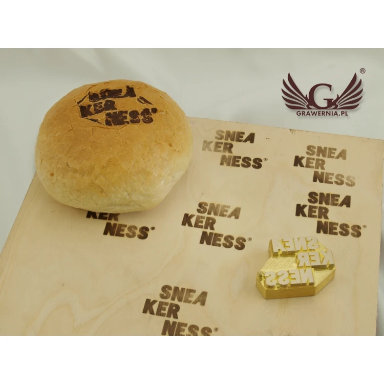 Hot Stamp for Hot and Cold Logo Embossing - Die Dimensions: 56.9x43mm - CNC