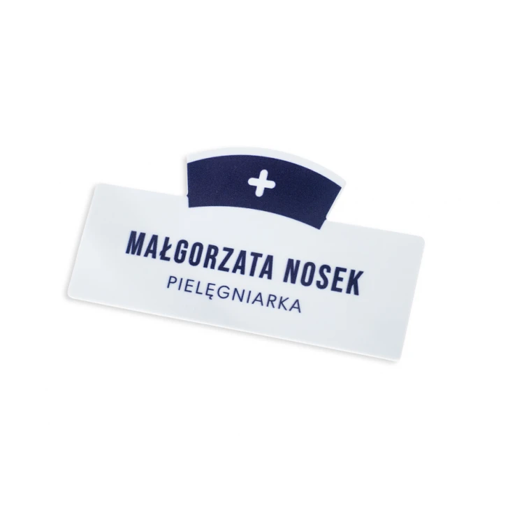 Nurse ID Badge with UV Print - HIPS Material - Size 70x38mm - ID126