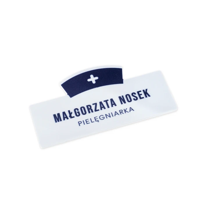 Nurse ID Badge with UV Print - HIPS Material - Size 70x38mm - ID126