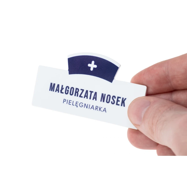 Nurse ID Badge with UV Print - HIPS Material - Size 70x38mm - ID126
