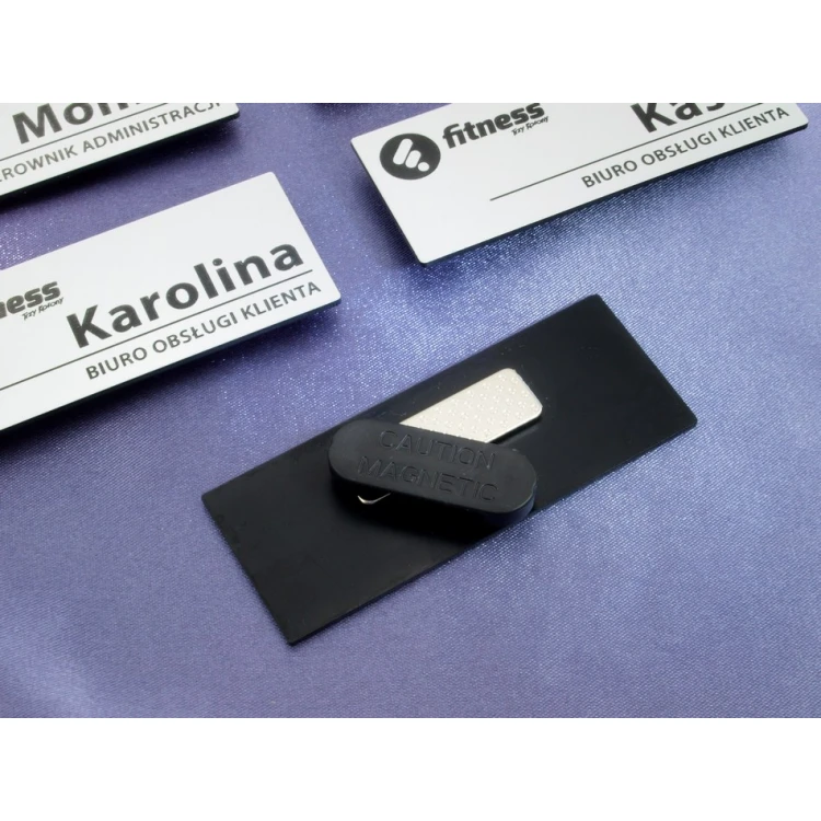 Employee ID Badge - Silver - ID005