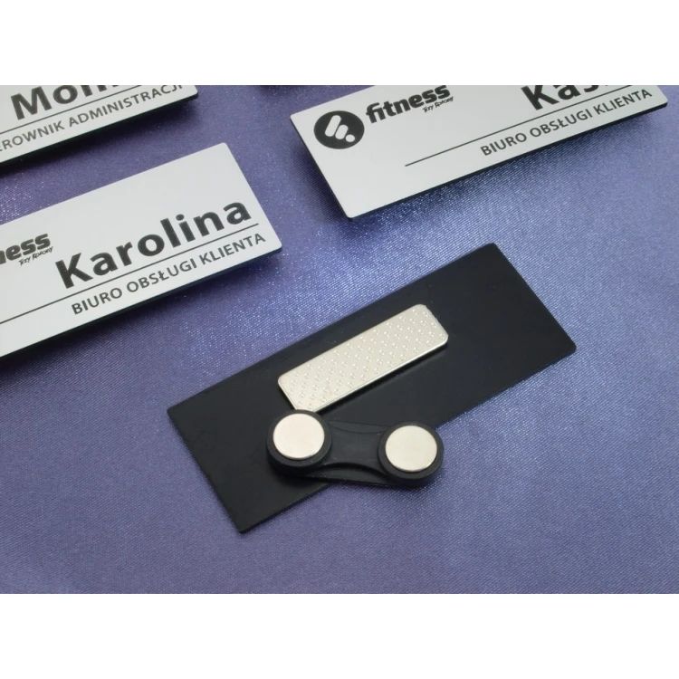 Employee ID Badge - Silver - ID005