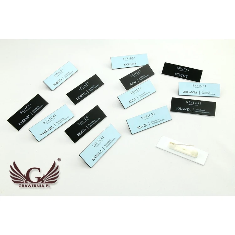 Employee ID Badge - 60x20mm - ID032 - Color UV Print