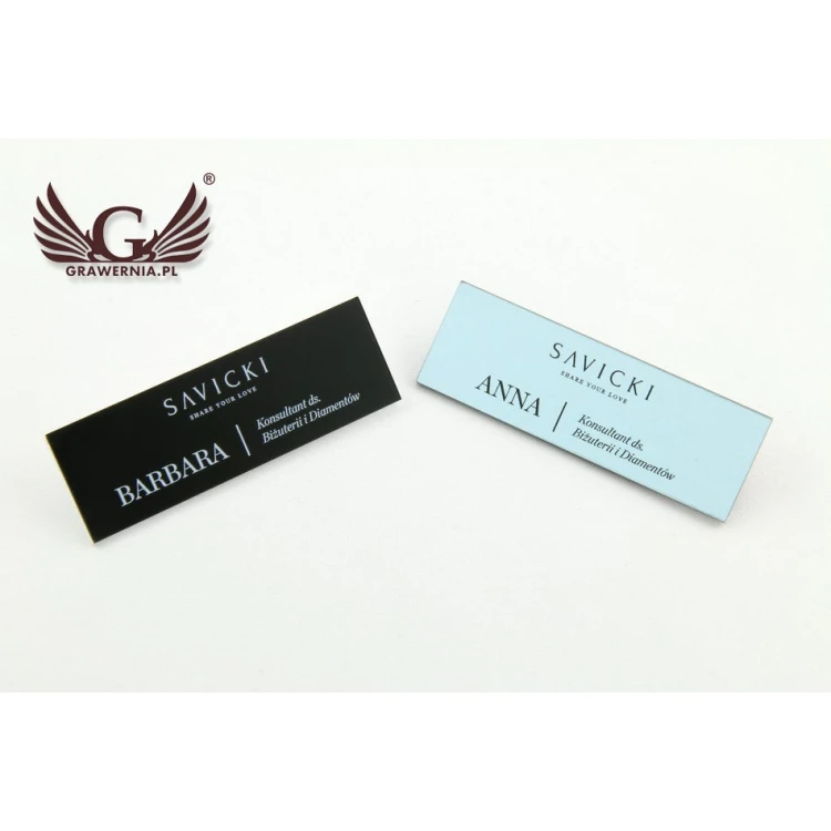 Employee ID Badge - 60x20mm - ID032 - Color UV Print