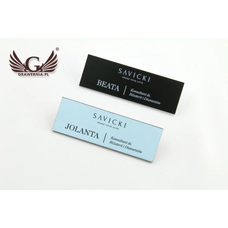 Employee ID Badge - 60x20mm - ID032 - Color UV Print