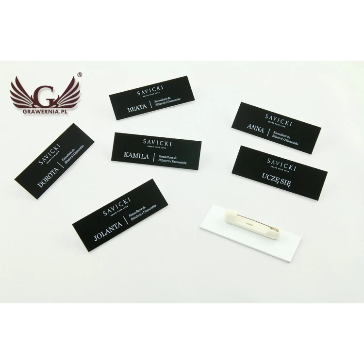 Employee ID Badge - 60x20mm - ID032 - Color UV Print
