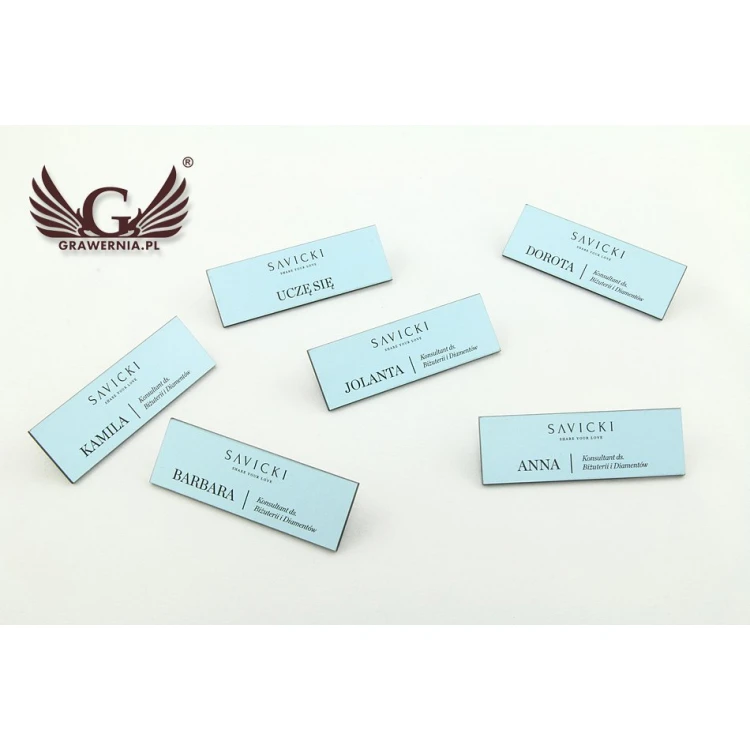 Employee ID Badge - 60x20mm - ID032 - Color UV Print