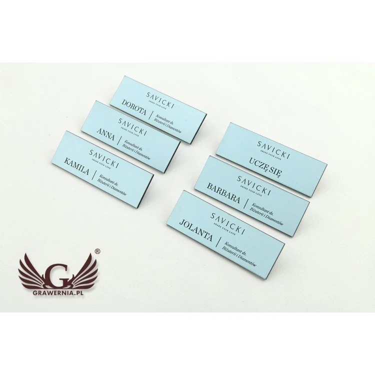Employee ID Badge - 60x20mm - ID032 - Color UV Print