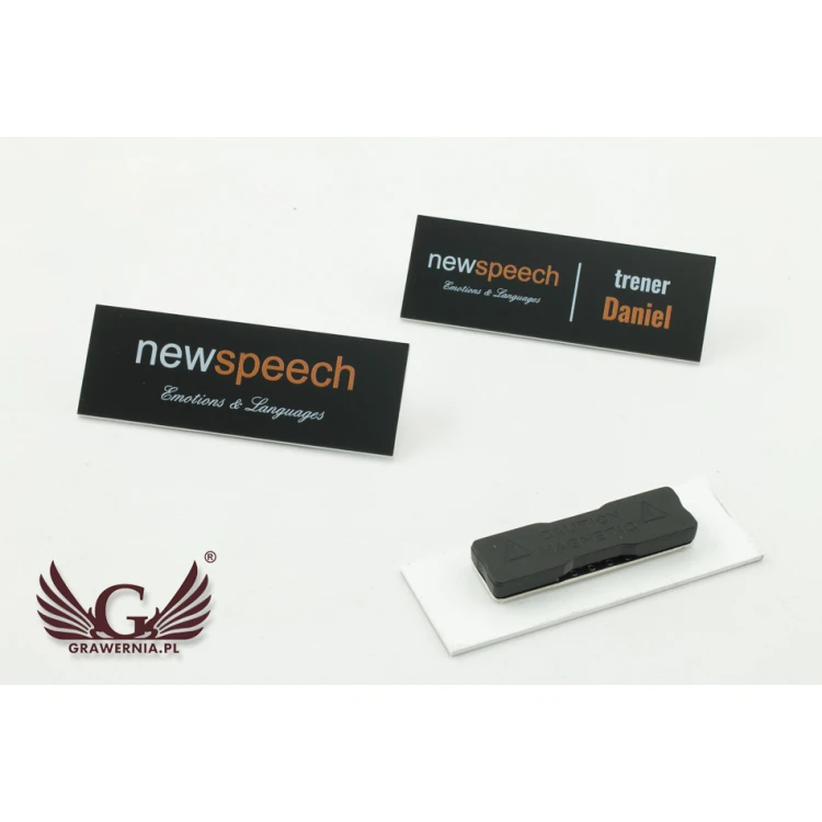 Employee ID Badge - Color UV Print - 70x25mm - ID060