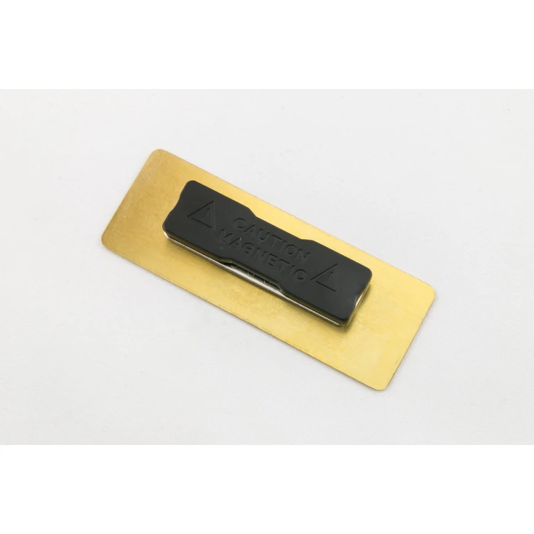 Employee ID Badge - 70x25mm - ID033 - Brass