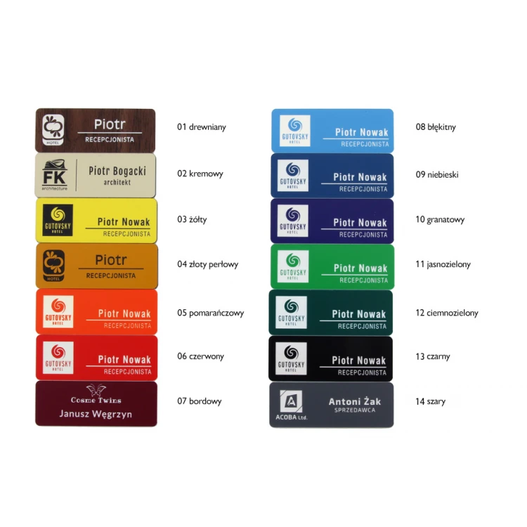 Identifier - Multicolor Medium - ID057
