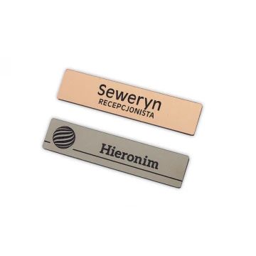 ID Tag - Slim Copper or Caffe Latte - 70x15mm - ID052
