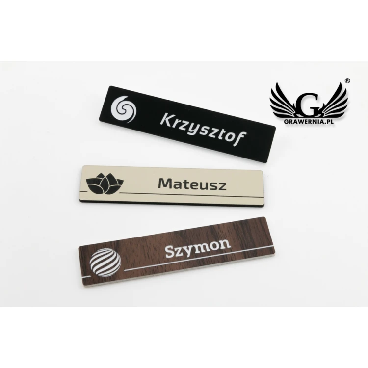 ID Badge - Slim Multicolor - 70x15mm - ID056