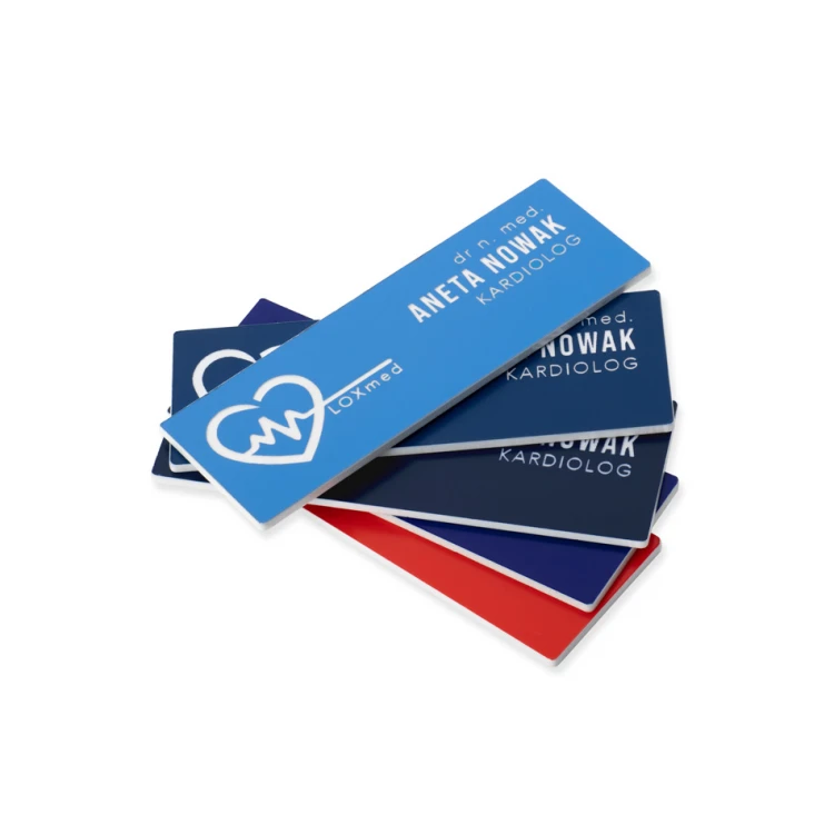 Identifier with any engraving - medium - multicolor - ID130