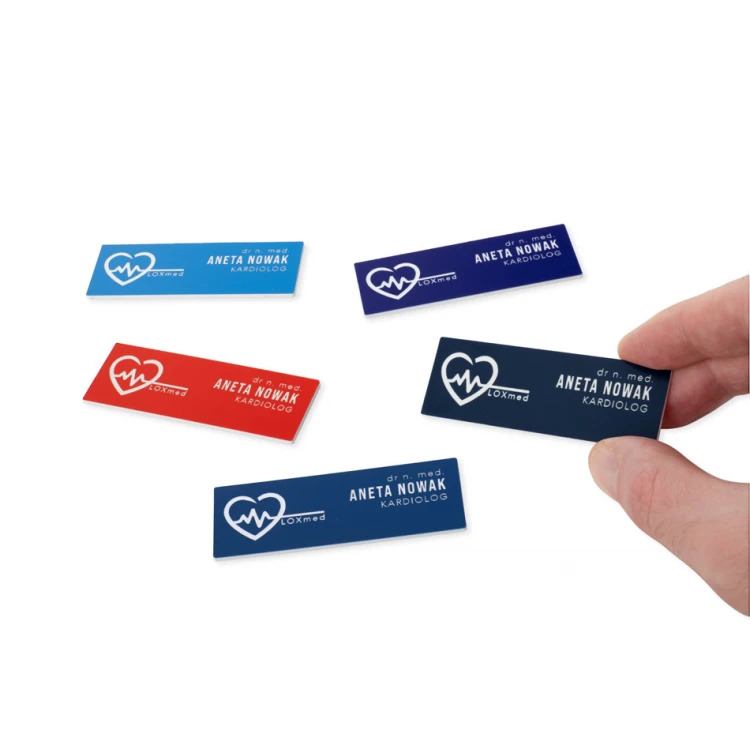Identifier with any engraving - medium - multicolor - ID130