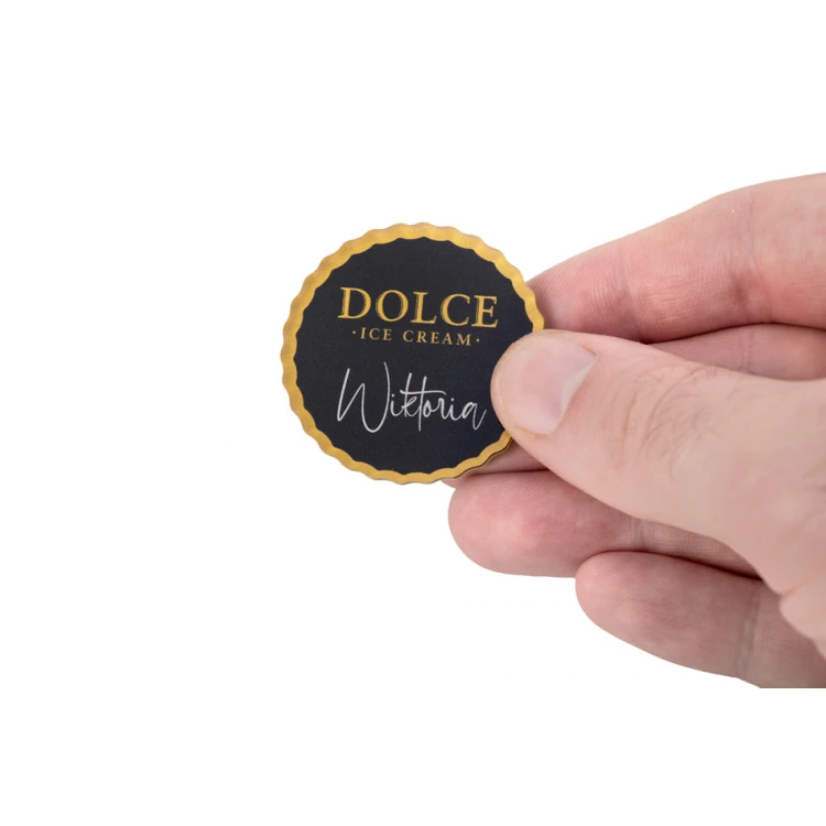 ID Badge with Any Logo - Plexi with UV Print - ID108