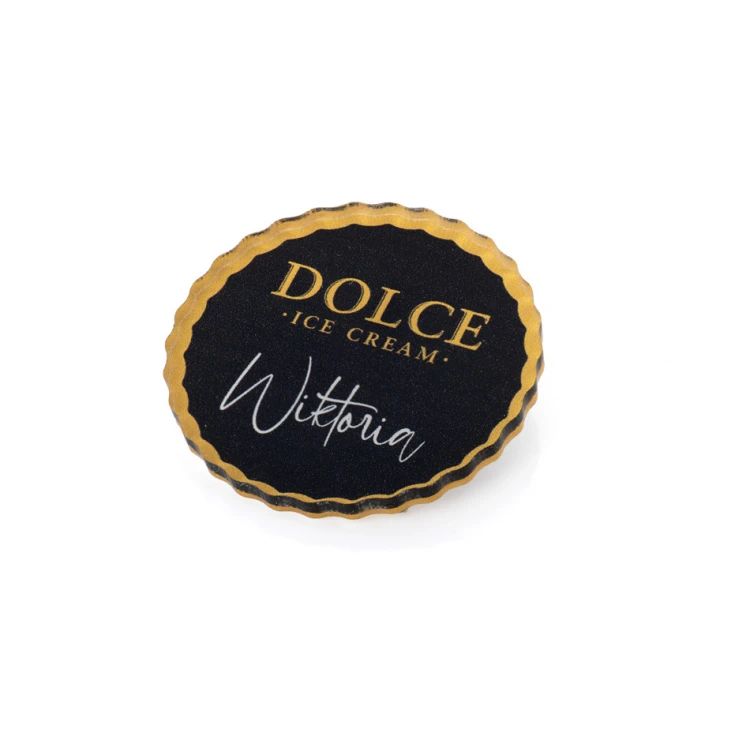 ID Badge with Any Logo - Plexi with UV Print - ID108
