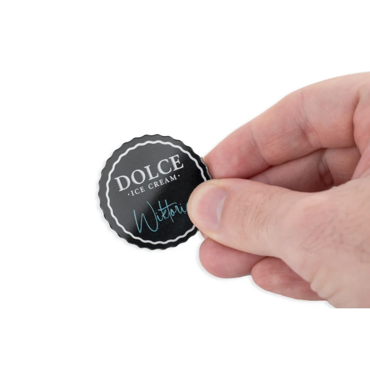 ID Badge with Any Logo - Plexi with UV Print - ID108