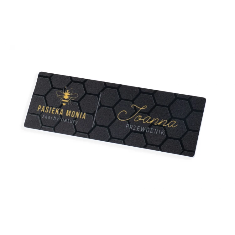 UV Print Badge - HIPS Material - Size 75x25mm - ID121