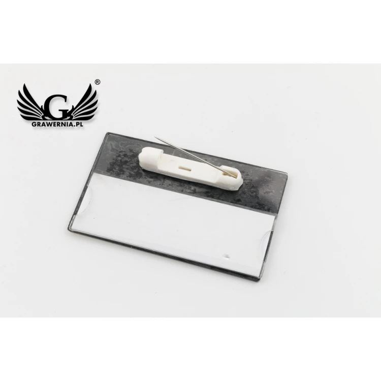ID Badge with Window - Neon - B - Size 67x40mm - ID081