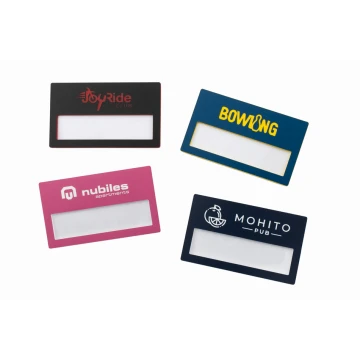 ID Badge with Window - Multicolor B - Size: 67x40mm - ID093
