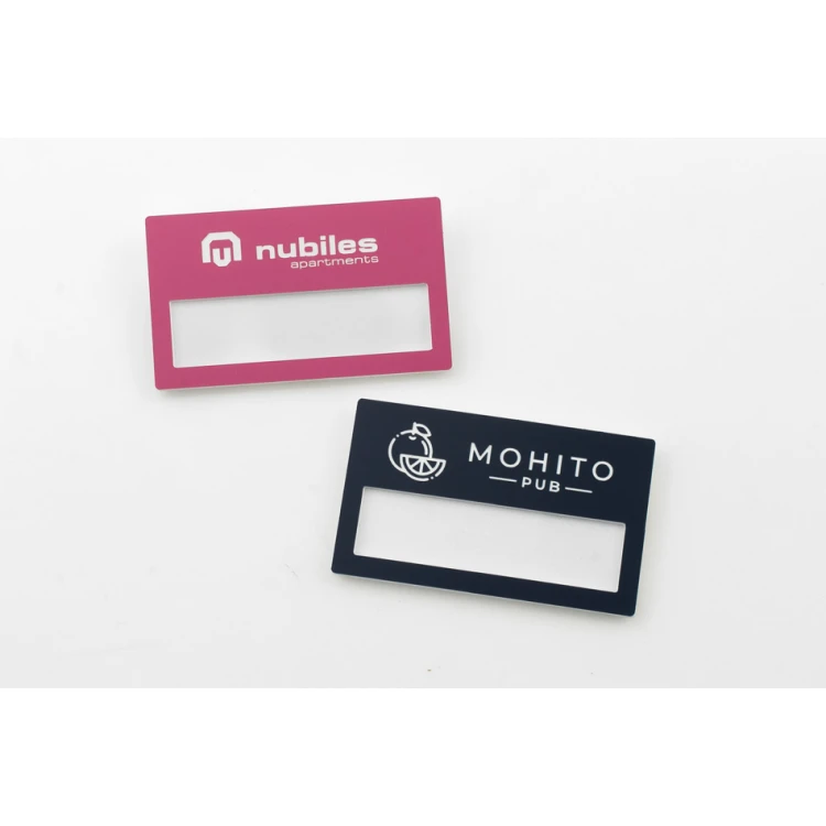 ID Badge with Window - Multicolor B - Size: 67x40mm - ID093