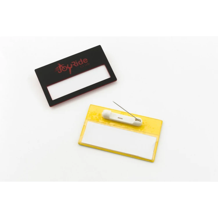 ID Badge with Window - Multicolor B - Size: 67x40mm - ID093