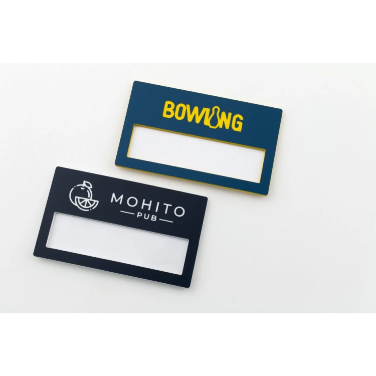 ID Badge with Window - Multicolor B - Size: 67x40mm - ID093