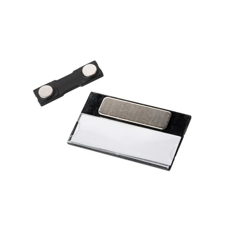 ID Badge with Window - Silver B - ID022
