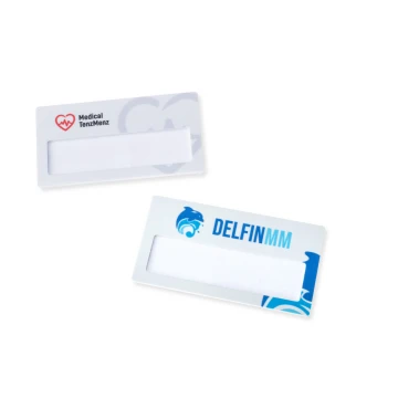 ID Badge with Window - HIPS Material with UV Print - Size 67x35mm - ID127
