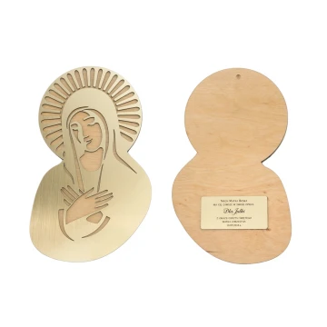 Icon of the Mother of God - Holy Baptism Souvenir - DEW002