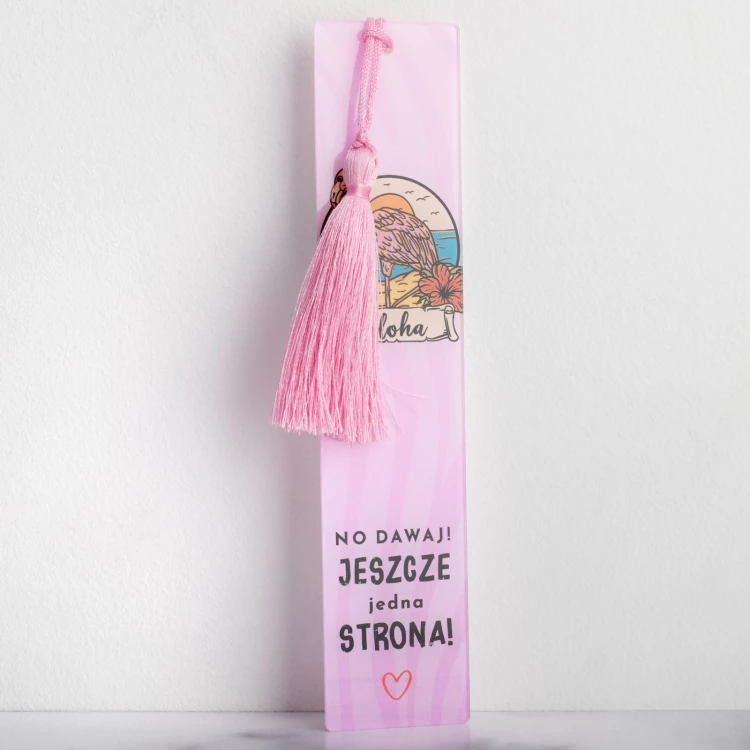 One More Page! - Motivational Bookmark for Books - ZAK014