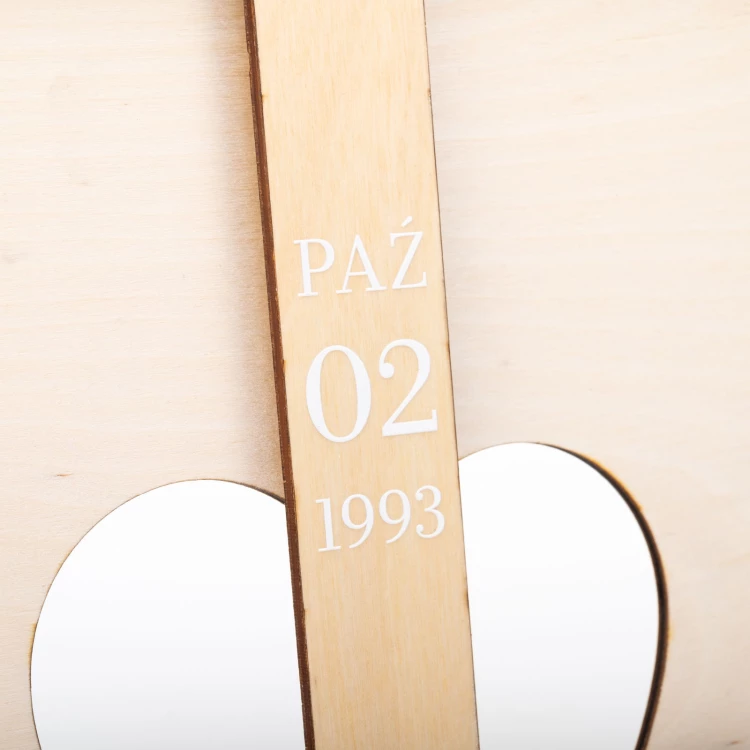 Anniversary Wooden Frame for Two Photos - RAM017