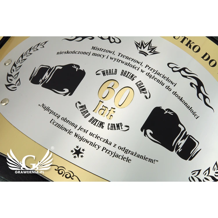 ANNIVERSARY CHAMPIONSHIP BELT - P033