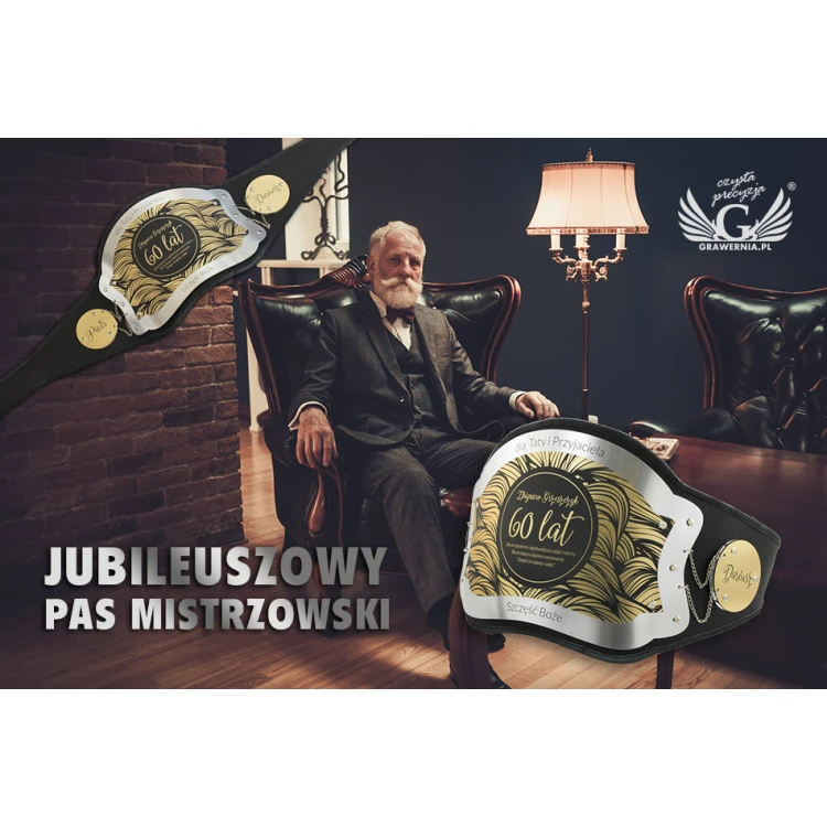 ANNIVERSARY CHAMPIONSHIP BELT FOR DAD - P038